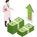 illustration of hospitality money